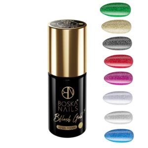 SET KOLEKCJA LAKIERÓW HYBRYDOWYCH BFLASH Boska Nails SET KOLEKCJA LAKIERÓW HYBRYDOWYCH BFLASH Boska Nails