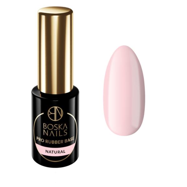 Baza kauczukowa Pro Rubber Base Natural Boska Nails 6 ml