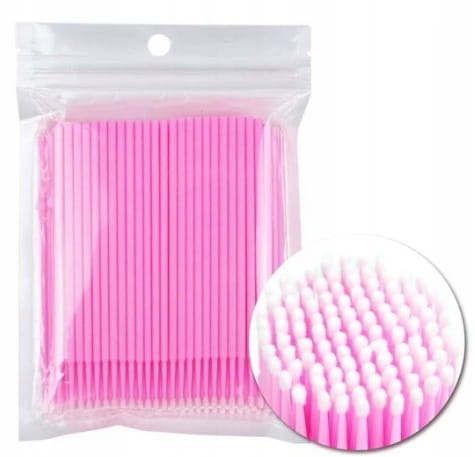 Boska Nails Różowe Aplikatory 100 szt