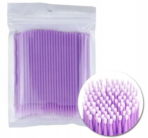 Boska Nails  Fioletowe  Aplikatory 100 szt