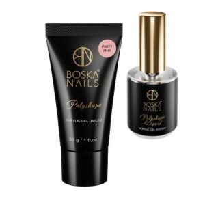 Akrylożel Polyshape  Party Pink Boska Nails 30 g  GRATIS LIQUID