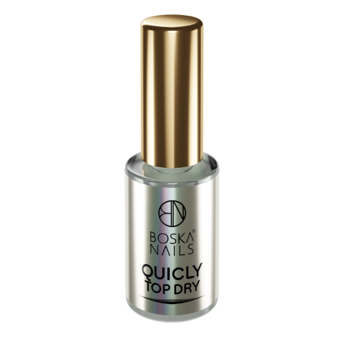 Top szybkoschnący do lakierów klasycznych Quicly Top Dry  Boska Nails 9 ml