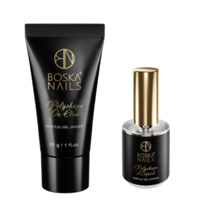 Set Akrylożel Polyshape Ou Clear Boska Nails 30 g + Polyshape Liquid