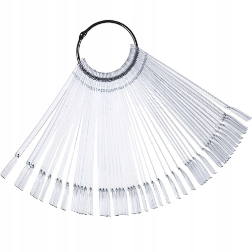 Wzornik Kwadrat Transparent 50 szt. Boska Nails