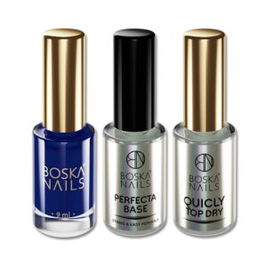 Set Nail Polish  Granta Base & Top Boska Nails