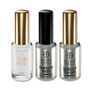 Set Nail Polish Anabel +Base & Top Boska Nails