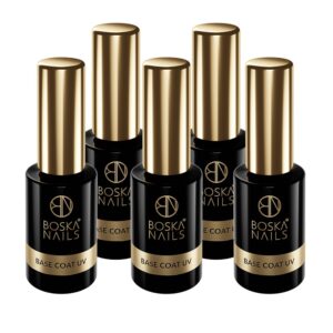 Set Base Coat UV 10 ml Boska Nails 5 pcs