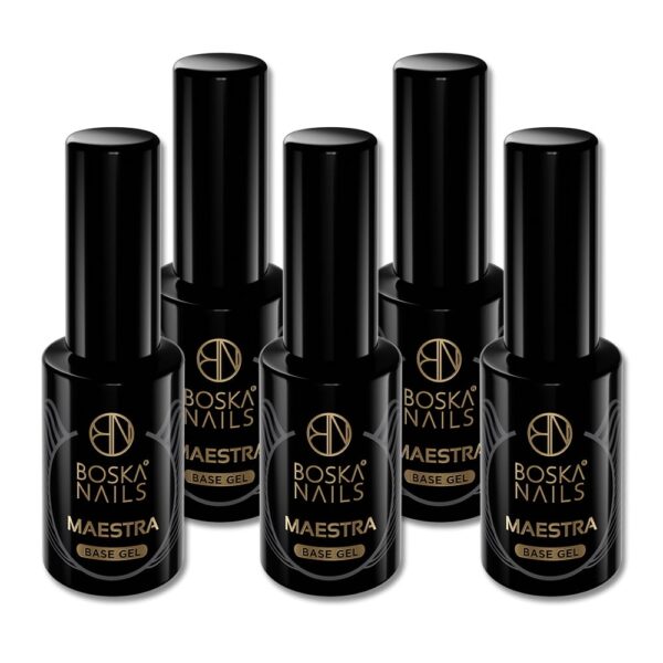 Set Maestra Base 10 ml Boska Nails 5 pcs