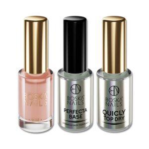 Set Nail Polish  Olana Base & Top Boska Nails