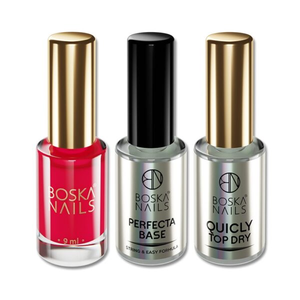 Set Nail Polish  Merrita Base & Top Boska Nails