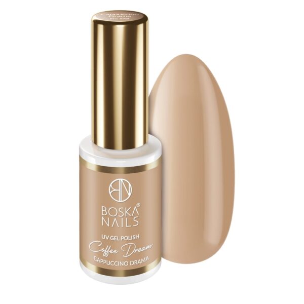 Lakier hybrydowy Coffee Dream Cappuccino Drama no 568 Boska Nails 6 ml