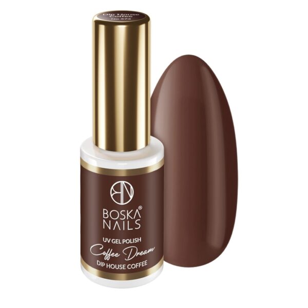Lakier hybrydowy Coffee Dream Dip House Coffee no 573 Boska Nails 6 ml Lakier hybrydowy Coffee Dream Dip House Coffee no 573 Boska Nails 6 ml