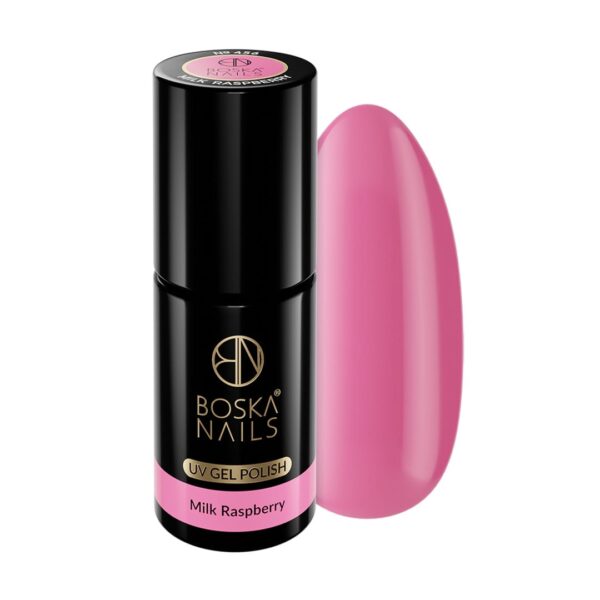 Lakier Hybrydowy Milk Raspberry no 456  Boska Nails 6 ml