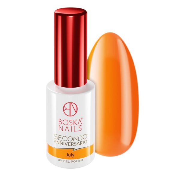 Lakier Hybrydowy Secondo Annivsersario July no 466 Boska Nails 6 ml