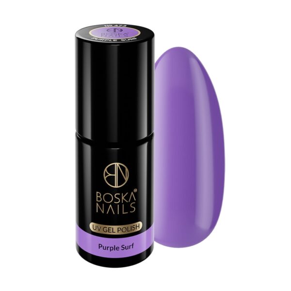 Lakier Hybrydowy Summer Time Purple Surf no 473 Boska Nails 6 ml