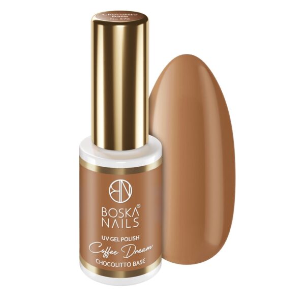 Lakier hybrydowy Coffee Dream Chocolitto Base no 570 Boska Nails 6 ml
