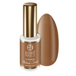 Lakier hybrydowy Autumn Drink Virtual Chat no 579 Boska Nails 6 ml