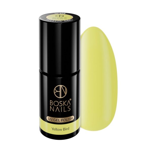 Lakier Hybrydowy Go Spring Yellow Bird no 408 Boska Nails 6 ml