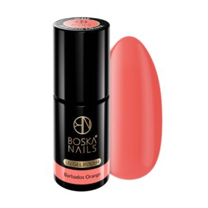 Lakier Hybrydowy Island Paradise Barbados Orange no 419 Boska Nails 6 ml