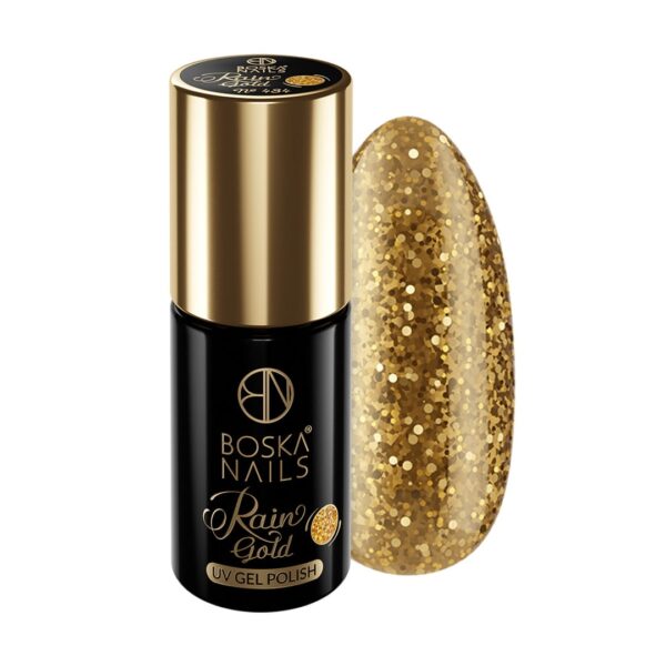 Lakier Hybrydowy Gold Rain no 434 Boska Nails 6 ml