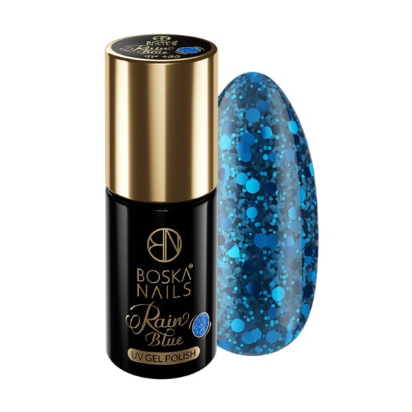 Lakier Hybrydowy Blue Rain no 435 Boska Nails 6 ml