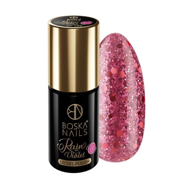 Lakier Hybrydowy Violet Rain no 436 Boska Nails 6 ml