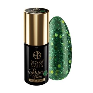 Lakier Hybrydowy Green Rain no 437 Boska Nails 6 ml Lakier Hybrydowy Green Rain no 437 Boska Nails 6 ml