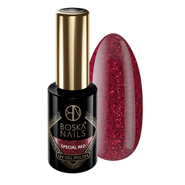 Lakier Hybrydowy Special Time Special Red no 447 Boska Nails 6 ml