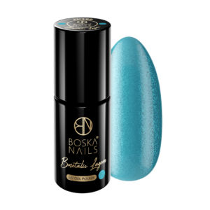 Outlet Lakier Hybrydowy Bmetalic Lagoon no 399 Boska Nails 6 ml