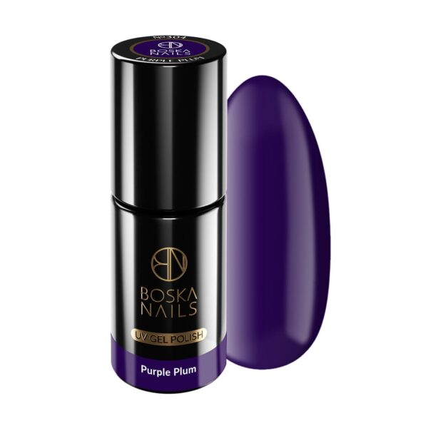 Lakier Hybrydowy Divine Purple Plum no 304 Boska Nails 6 ml
