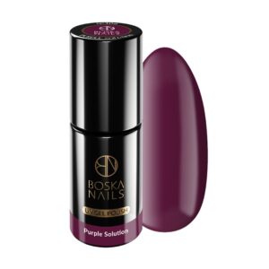 Lakier Hybrydowy Divine Purple Solution no 308 Boska Nails 6 ml