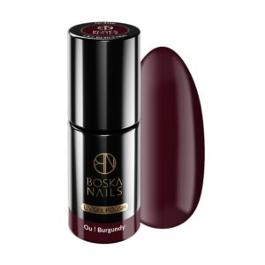 Lakier Hybrydowy Divine Ou! Burgundy no 306 Boska Nails 6 ml