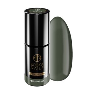 Lakier Hybrydowy Divine Military Green no 323 Boska Nails 6 ml