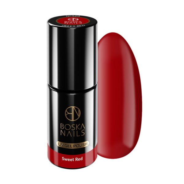 Lakier Hybrydowy Divine Sweet Red no 329 Boska Nails 6 ml Lakier Hybrydowy Divine Sweet Red no 329 Boska Nails 6 ml