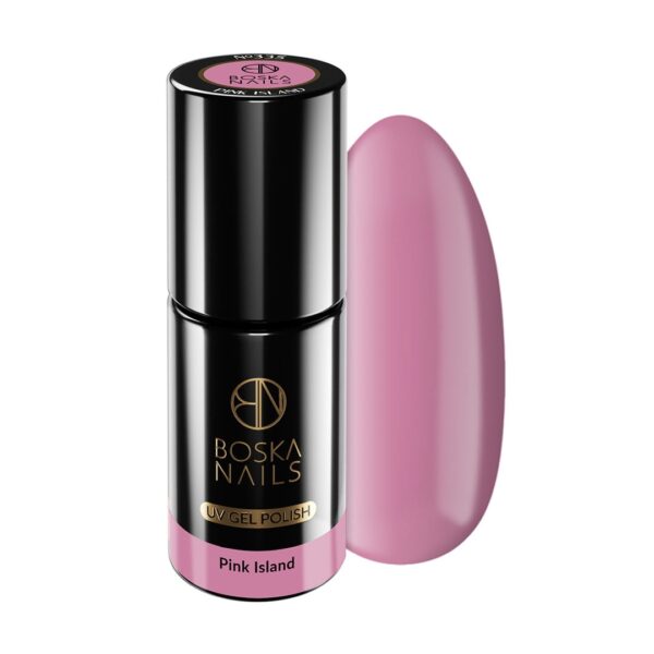 Lakier Hybrydowy Divine Pink Island no 335 Boska Nails 6 ml