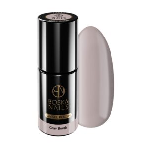 Lakier Hybrydowy Divine Gray Bomb no 338 Boska Nails 6 ml Lakier Hybrydowy Divine Gray Bomb no 338 Boska Nails 6 ml