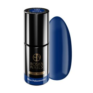 Lakier Hybrydowy Divine Blue Policewoman no 355 Boska Nails 6 ml