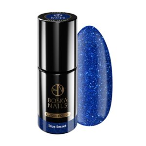 Lakier Hybrydowy Divine Blue Secret no 363 Boska Nails 6 ml