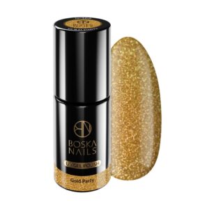 Lakier Hybrydowy Divine Gold Party no 368 Boska Nails 6 ml