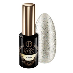 Lakier Hybrydowy Cosmic Glow Aurina no 486 Boska Nails 6 ml