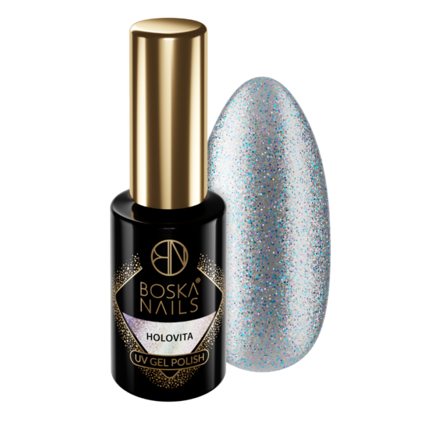 Lakier Hybrydowy Cosmic Glow Holovita no 492 Boska Nails 6 ml