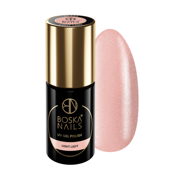 Lakier hybrydowy Natural Look no 534  Light Lady Boska Nails 6 ml