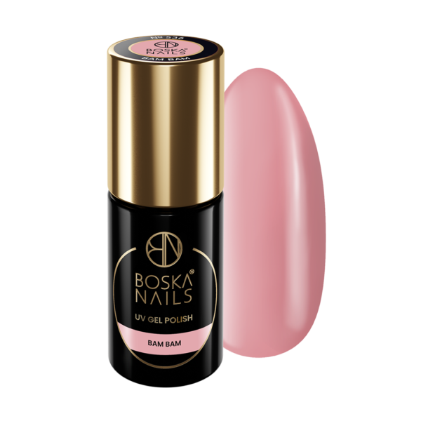 Lakier hybrydowy Natural Look no 536 Bam Bam Boska Nails 6 ml Lakier hybrydowy Natural Look no 536 Bam Bam Boska Nails 6 ml