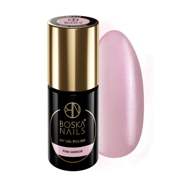 Lakier hybrydowy Natural Look no 538 Pink Mirror Boska Nails 6 ml Lakier hybrydowy Natural Look no 538 Pink Mirror Boska Nails 6 ml