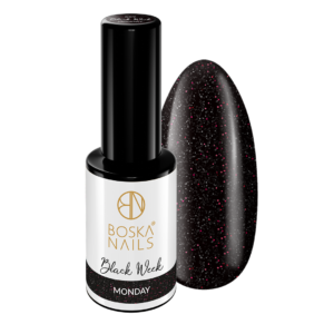 Lakier Hybrydowy Black Week no 509 Monday Boska Nails 6 ml