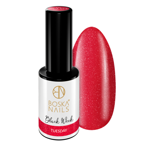 Lakier Hybrydowy Black Week no 510 Tuesday Boska Nails 6 ml