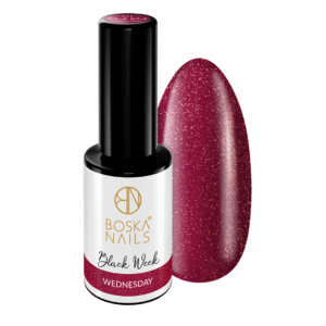 Lakier Hybrydowy Black Week no 511 Wednesday Boska Nails 6 ml