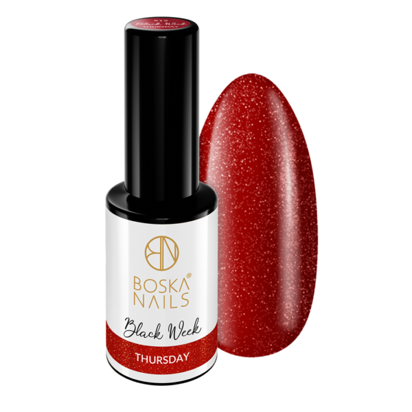 Lakier Hybrydowy Black Week no 512 Thursday Boska Nails 6 ml
