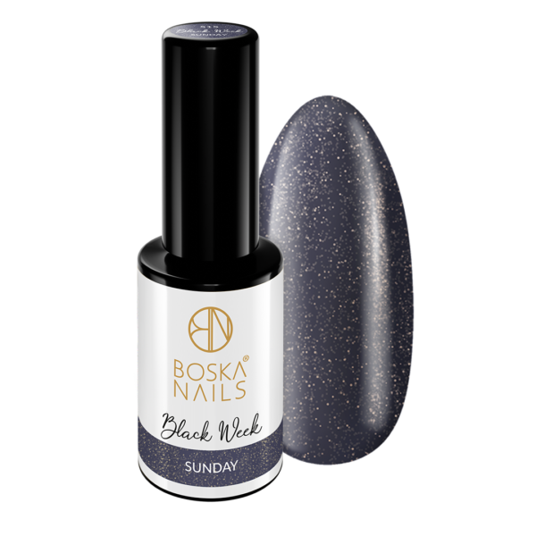 Lakier Hybrydowy Black Week no 515 Sunday Boska Nails 6 ml