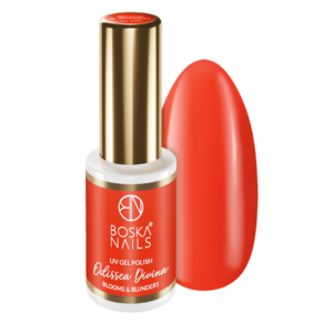 Pomarańczowy Lakier hybrydowy Odissea Divina Blooms & Blunders no 539 Boska Nails 6 ml
